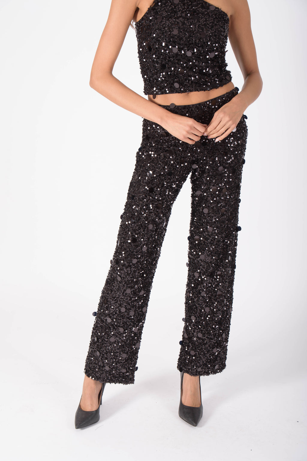 SHANGHAI Pants - Caviar Black