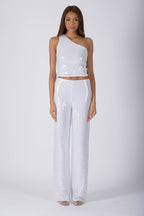 GSTAAD Pants - Moonlight White