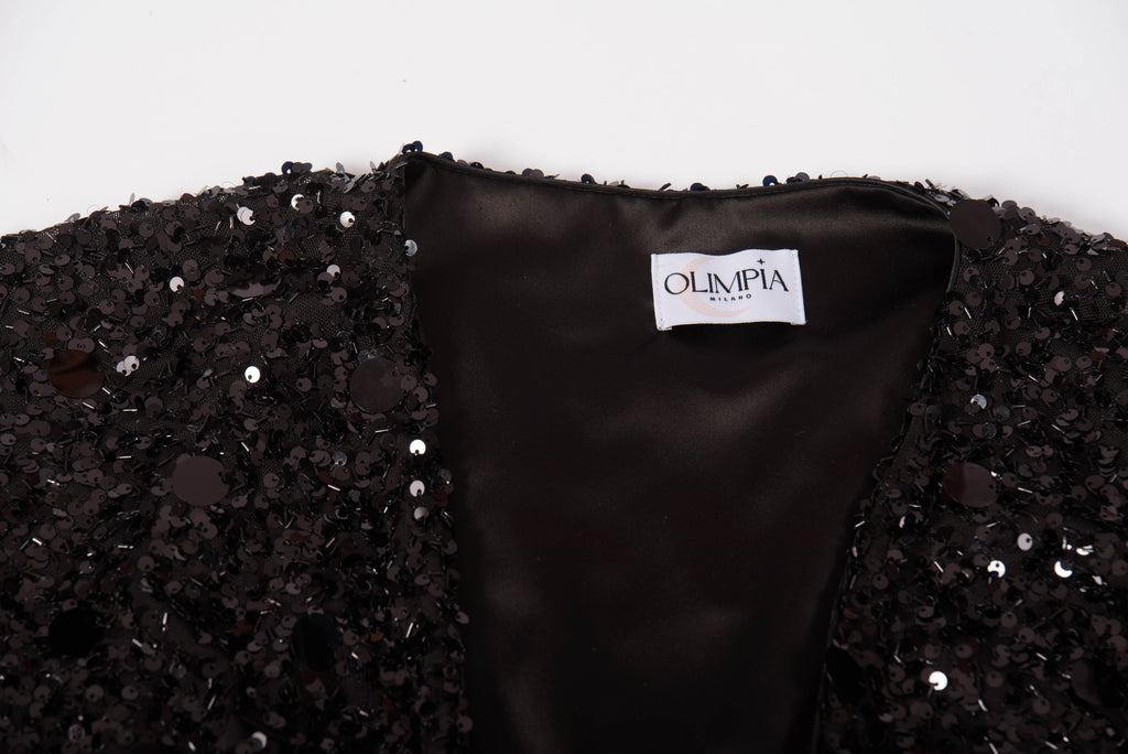 ABU DHABI Kimono - Caviar Black