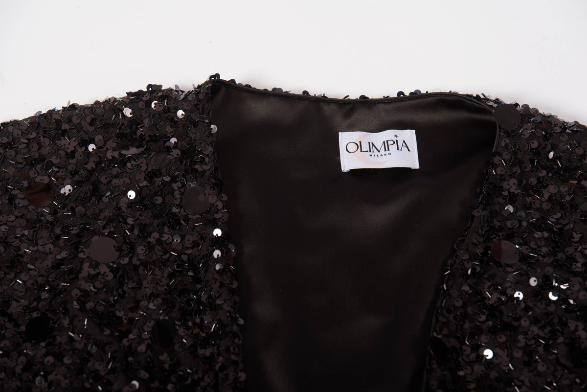 ABU DHABI Kimono - Caviar Black